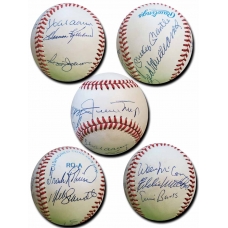 500 Home Run Club (11) signed American League Baseball JSA Authenticated